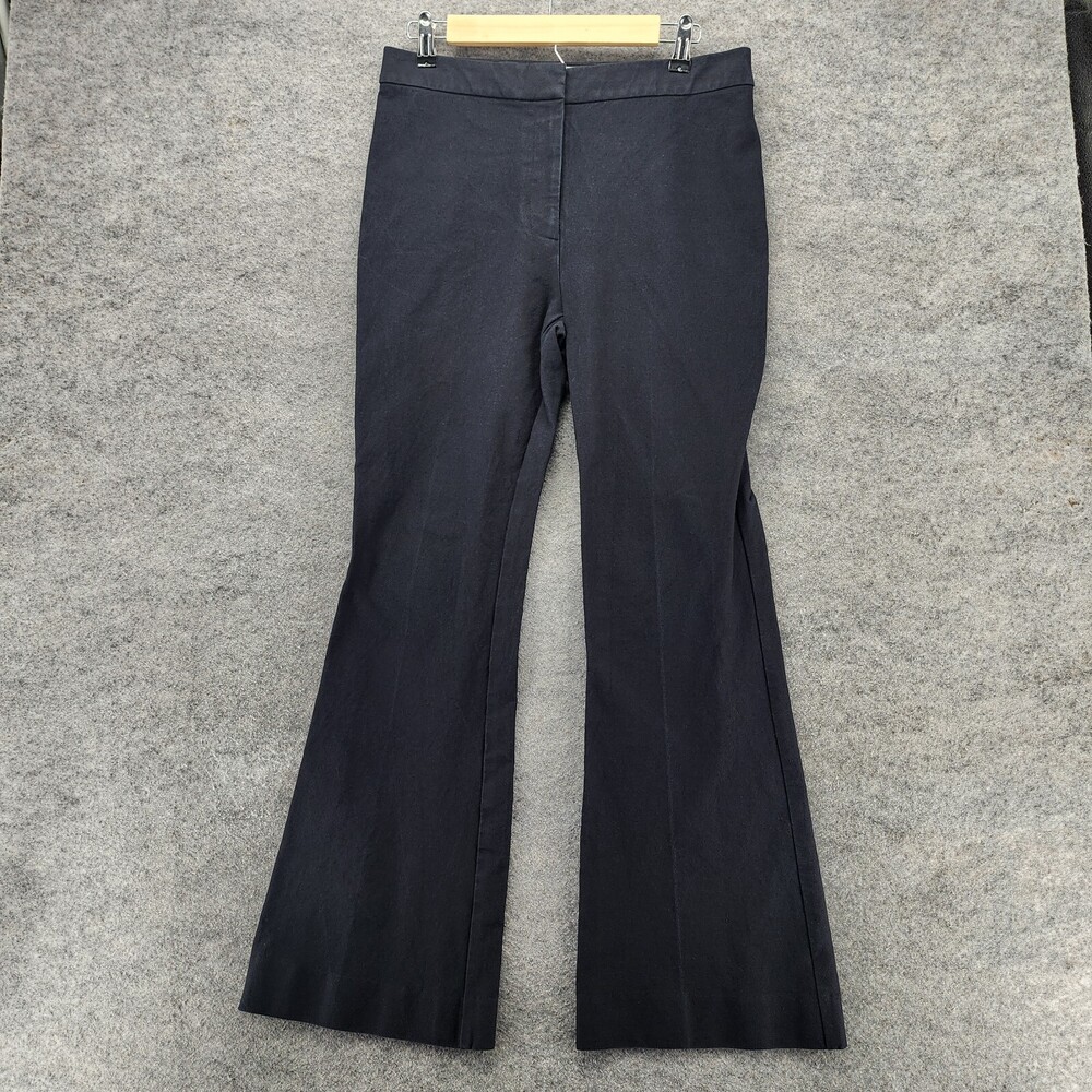 Derek Lam 10 Crosby Pants Womens 8 Black Flare Leg